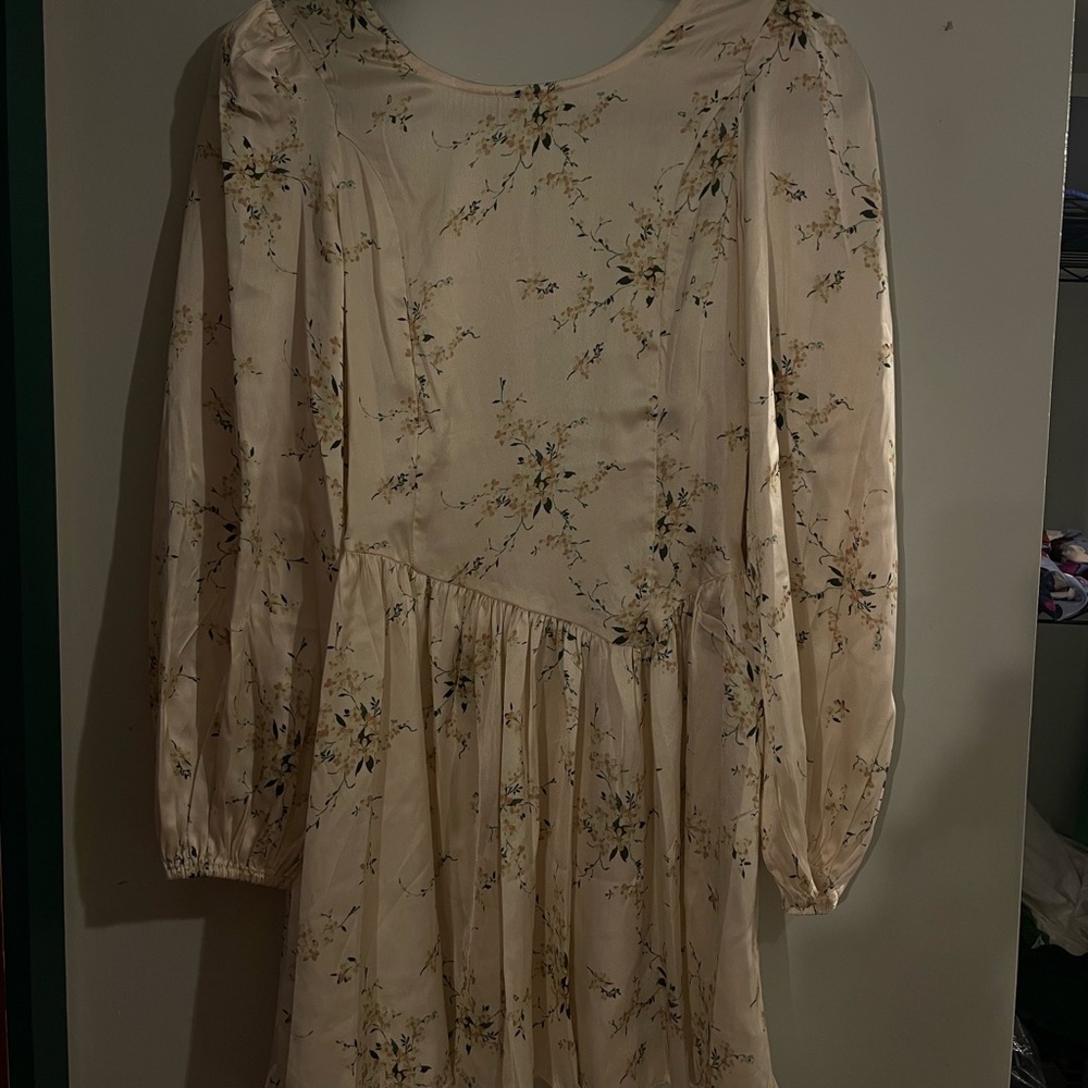 LoveShackFancy Garcia Mini Dress Floral - Picture 7 of 11